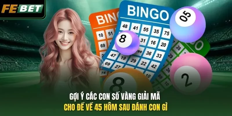 Đề Về 45 Hôm Sau Đánh Con Gì - Chốt Liền Loạt Số Tiềm Năng Gợi ý các con số vàng giải mã cho đề về 45 hôm sau đánh con gì