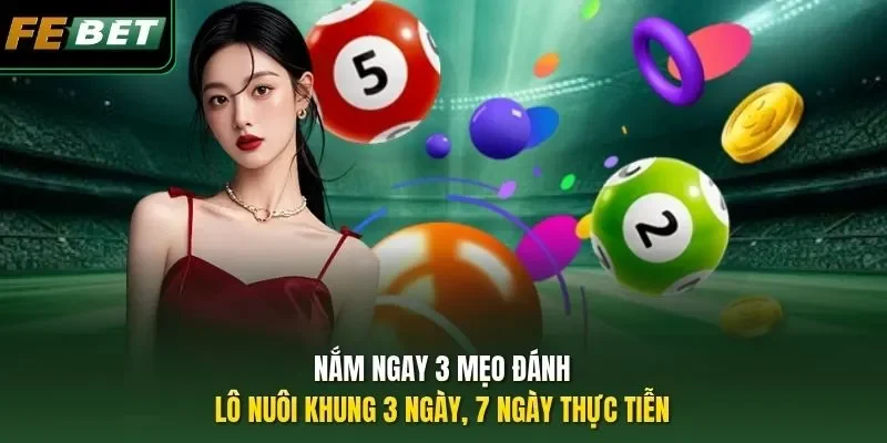 Nắm ngay 3 mẹo đánh lô nuôi khung 3 ngày, 7 ngày thực tiễn
